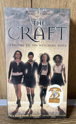 The Craft VHS Welcome To The Witching Hour Watermarks Columbia Tristar - Sealed - Image 1 of 3