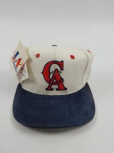 Vintage Logo Athletic California Angels "LA" Side Logo Snapback  - Picture 1 of 9