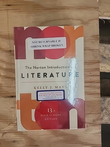 Norton Introduction to Literature by Kelly J. Mays (2018, Hardcover) - Picture 1 of 4