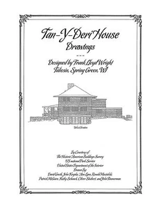 Frank Lloyd Wright Tanyderi House Drawings - Architectural Plan Book - Bild 1 von 5