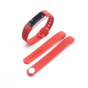 Para Fitbit Alta HR plástico / pulsera de silicona para mujer / talla S rojo reloj nuevo - Imagen 1 de 1