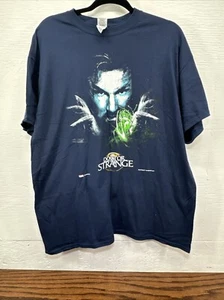 Marvel Doctor Strange Nerd Block Herren T-Shirt Größe XL Gildan Blau 100% Baumwolle - Bild 1 von 6