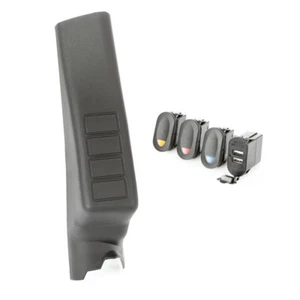 Rugged Ridge A-Pillar Pod Kit 3 Switch USB Fits 11-18 Jeep JK/JKU - Picture 1 of 10