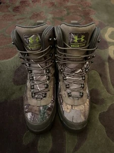 Under Armour Realtree Xtra Brow Time 400 Insulated Camo Hunting Boots-9.5 - Picture 1 of 9