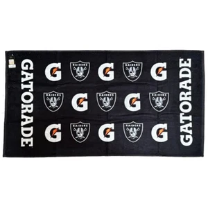 Gatorade Las Vegas Raiders NFL Pro Team Bi-Color Towel 22" x 42" - Picture 1 of 6