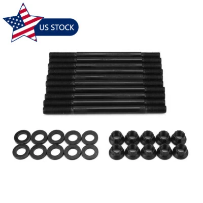 Cylinder Head Stud Bolt Gasket Kit for Civic 1996-2000 D16Y7 D16Y8 SOHC 208-4305 Foto 1 de 4