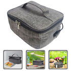 Rechargeable Heater Bento Bag Food Warmer USB Heating Lunch Box Cooler Electric