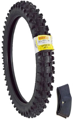 NEUMÁTICO DELANTERO PIRELLI SCORPION 80/100-21 MX32 Mid-Soft + tubo ktm 125 150 250 350 Foto 1 de 3