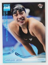 HARUKA UEDA No.25 - 2012 BBM SWIMMING Trading Card "Top Swimmers"