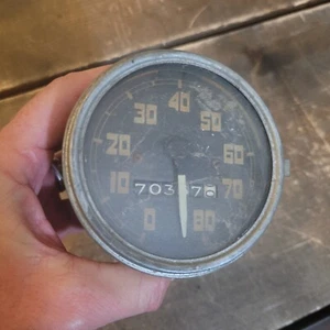55-59 GMC AC Truck Vintage 80 MPH Speedometer Auto Part USA - Picture 1 of 8