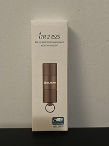 Olight i1R 2 EOS Keychain Light Desert Tan