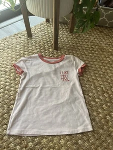 Girls Lucky Brand T Shirt Top Size 6 Pink - Picture 1 of 4