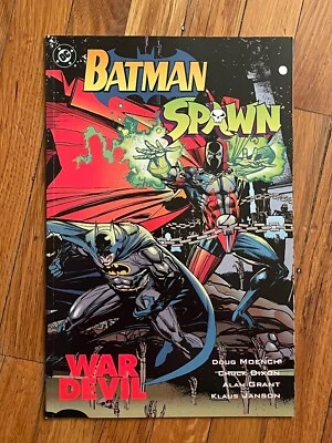 Batman Spawn: War Devil #1 DC Comics Image McFarlane Moench Janson prestige F/VF - Image 1 of 4