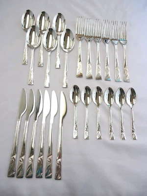 CUBIERTOS PLATEADOS SHEFFIELD INGLATERRA 24 PIEZAS Foto 1 de 4
