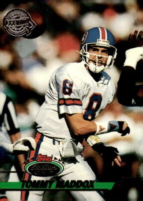 1993 Stadium Club #12 Tommy Maddox Super Bowl XXVIII Super Teams Exchange - Image 1 of 2