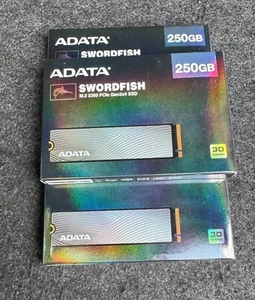 250GB ADATA SWORDFISH M.2 2280 3D PCIe Gen3x4 SSD ASWORDFISH-250G-C (NEW) - Picture 1 of 1