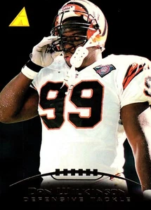 1995 Pinnacle Artist's Proofs Bengals Football Card #188 Dan Wilkinson - Picture 1 of 2