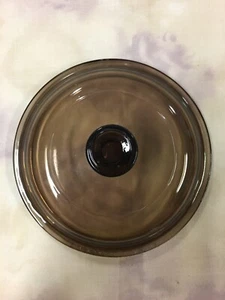 "Tapa de repuesto Vision Corning Ware ámbar Pyrex - tamaño 6 3/8"" - V-1-C" - Imagen 1 de 4