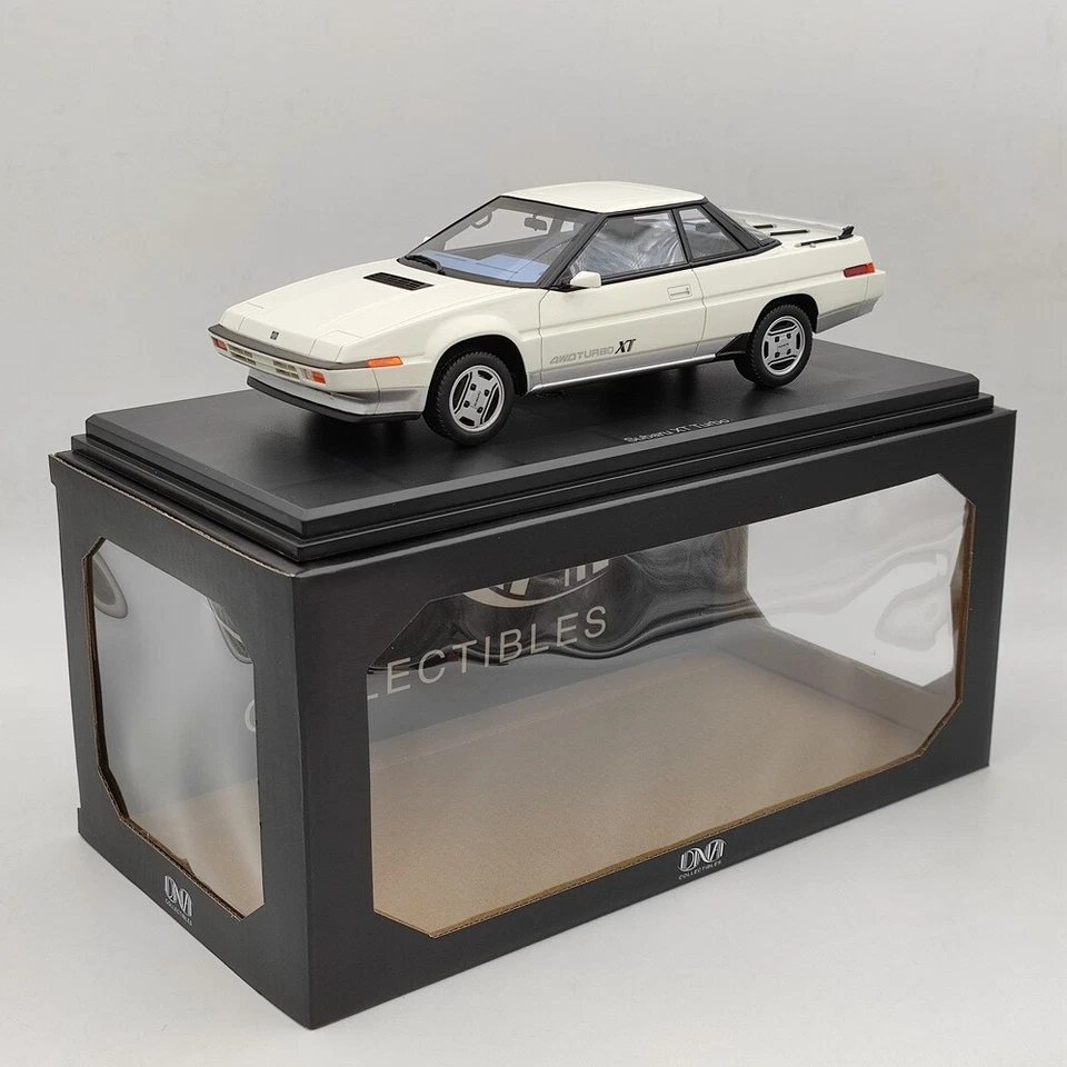 DNA Collectibles 1/18 Subaru XT Turbo 4WD 1985 DNA000082 Resin Model Car White - Image 1 of 4