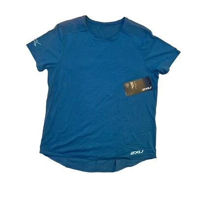 2XU женщин движения сетки футболка озеро синий - Изображение 1 из 4