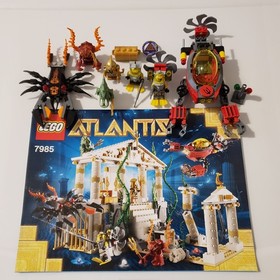 LEGO Atlantis: City of Atlantis (7985) Manual Included - Incomplete Set