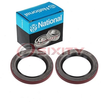 2 pc National Front Inner Wheel Seals for 1967-1977 Chevrolet K20 Suburban ug - Image 1 of 4