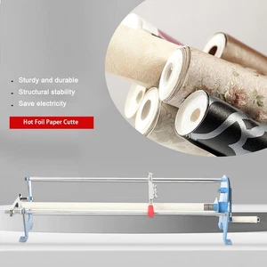 Hot Foil Paper Cutter Manual Slitter Hot Stamping Hand Cutting Machine 1" Core - Picture 1 of 12