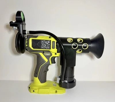 Pistola compacta Ryobi Mini Air Horn. Preto NOVO!  SISTEMA DE BUZINA DE AR MAIS ALTO.  Compacto - Imagem 1 de 4
