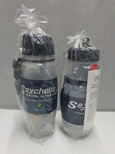 2x Seychelle 28 oz Extreme Water Bottles Filters Virus Bacteria & Radiation New  - Picture 1 of 5