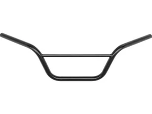 Highway Hawk Moto Motorcycle BMX Handlebar Black Powder Coated - 20 x 1 Inch - Picture 1 of 4