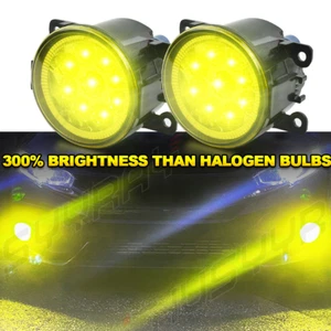 Pair Bumper LED Fog Lights Driving Lamps For Honda Civic 10th Gen Sedan 16-18 - Picture 1 of 12