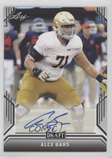2019 Leaf Draft Auto Alex Bars #BA-AB2 Rookie Auto RC