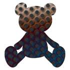 Teddy Bear, Vinyl Decal Sticker, 40 Patterns & 3 Sizes, #7022