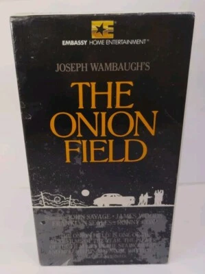 The Onion Field VHS Tape 1984 Nelson Embassy Entertainment Thriller Sealed. - Image 1 of 4
