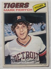 1977 OPC O-PEE-CHEE MARK FIDRYCH #115 ROOKIE CARD RC BIRDMAN ROY POOR CONDITION