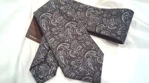  STEFANO RICCI Tie  Silk/wool Classic Neck Tie hand made in Italy - Picture 1 of 3