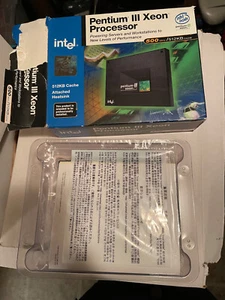 Pentium III Xeon - 500Mhz - 512KB Cache - new open box - Picture 1 of 4