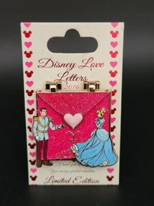 Disney 2016 Love Letters LE 3000 pin Cinderella & Prince Charming - Picture 1 of 2