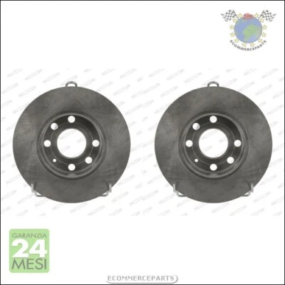 Kit 2x dischi freno Ferodo Anteriore per OPEL KADETT E D CORSA A - Immagine 1 di 4