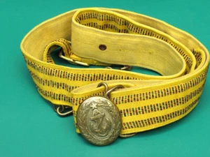 Vintage Genuine USSR Navy Officer's Parade Uniform Belt 100 cm (Dirk Hanger One) - Picture 1 of 6