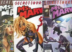Ms. Marvel #25 26 27 28 29 30-34 ¡INVASIÓN SECRETA 10 LIBROS CORRER! ¡CUBIERTAS DE CUERNO GREG! - Imagen 1 de 11
