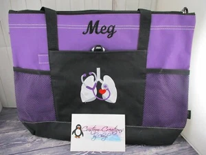 Personalisierte Tragetasche Atemtherapeut personalisiert RRT Tragetasche RT Bag - Bild 1 von 8