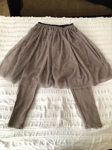 JESSICA SIMPSON Astrid Leggings LARGE tootoo Taupe - Picture 1 of 8