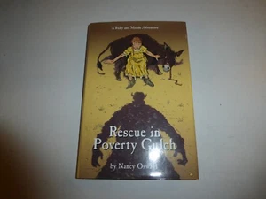 RESCUE IN POVERTY GULCH (RUBY AND MAUDE ADVENTURE) By Nancy Oswald HB Signed 313 - Picture 1 of 7