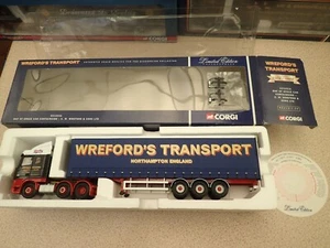 Corgi 1:50 CC13216 Ltd Edn Daf XF Curtainside S.W. Wreford & Sons Ltd Untouched - Picture 1 of 10