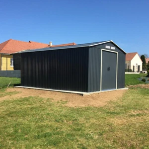 12 X10FT Extra Large Metal Shed Garden Shed Outdoor Storage House WITH FREE BASE - Picture 1 of 19