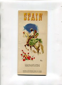 Vintage Travel Brochure SPAIN regional info 1950s-60s - Picture 1 of 2