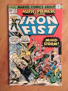 MARVEL PREMIERE, IRON FIST #25 *Byrne Key!* (FN+) *Bright, Colorful & Glossy!* - Picture 1 of 4