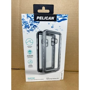 Funda Impermeable Samsung Galaxy S9 Pelican Marine 5 Capas Defensa Transparente Negra - Imagen 1 de 6