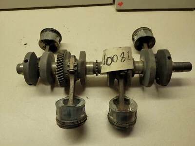 Suzuki 1983 GS750ES GS750ED GS750 Crankshaft, Connecting Rod, Pistons V0081 - Image 1 of 4